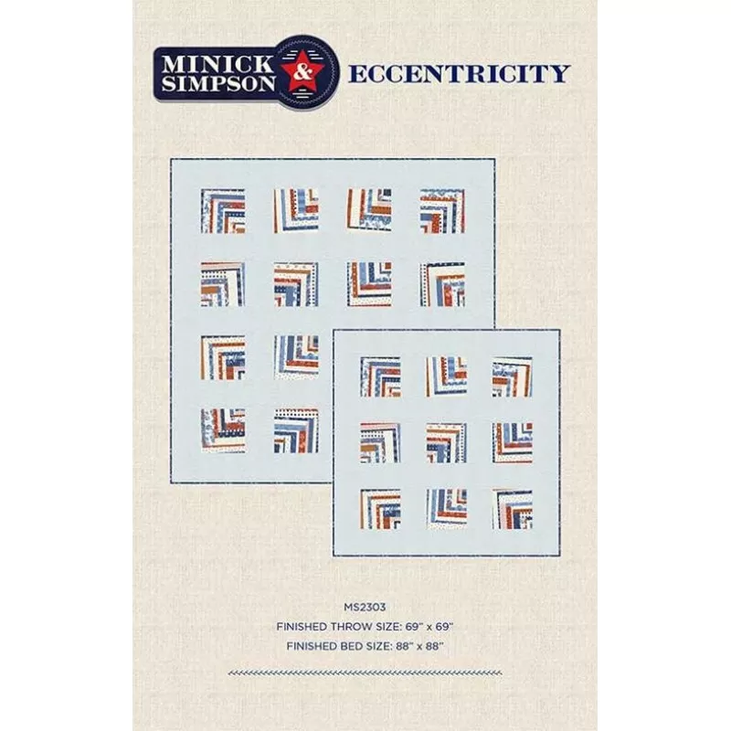 eccentricity-quilt-pattern-from-minick-simpson-ms-2303 Eccentricity Quilt Pattern from Minick & Simpson – MS 2303