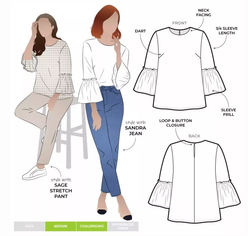 effie-woven-top-pattern Effie Woven Top Pattern