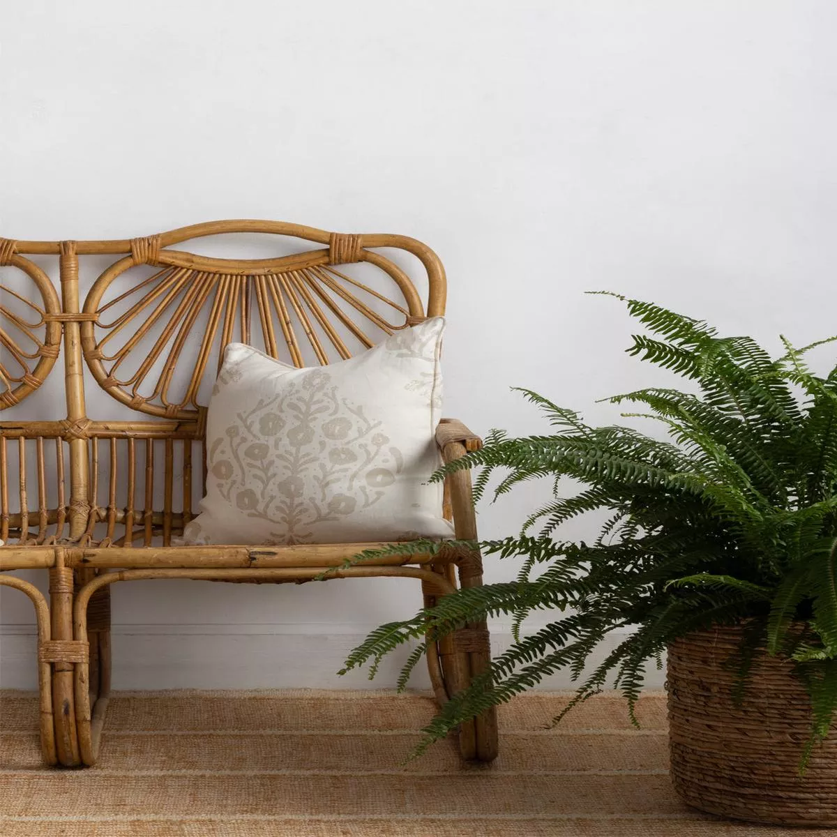 eleanor-linen-fabric-by-sugar-paper-khaki-on-white ‘Eleanor’ Linen Fabric by Sugar Paper – Khaki on White