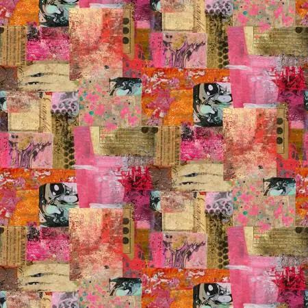 Faboolous Multi Color Halloween Digital Patchwork