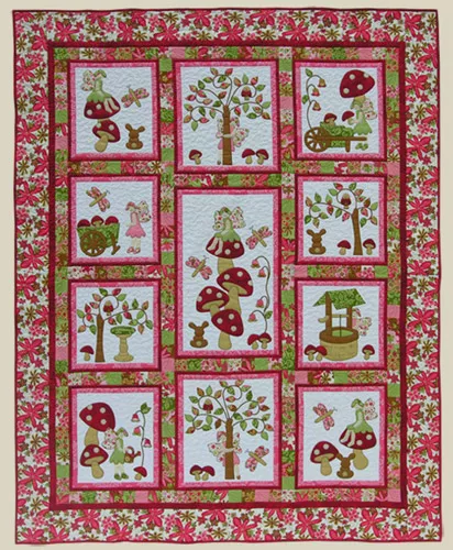 Fairy Tales (red) Pattern