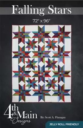 Falling Stars Pattern 72x96