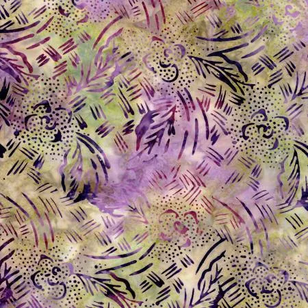 Fizz Dotty Floral & Leaves