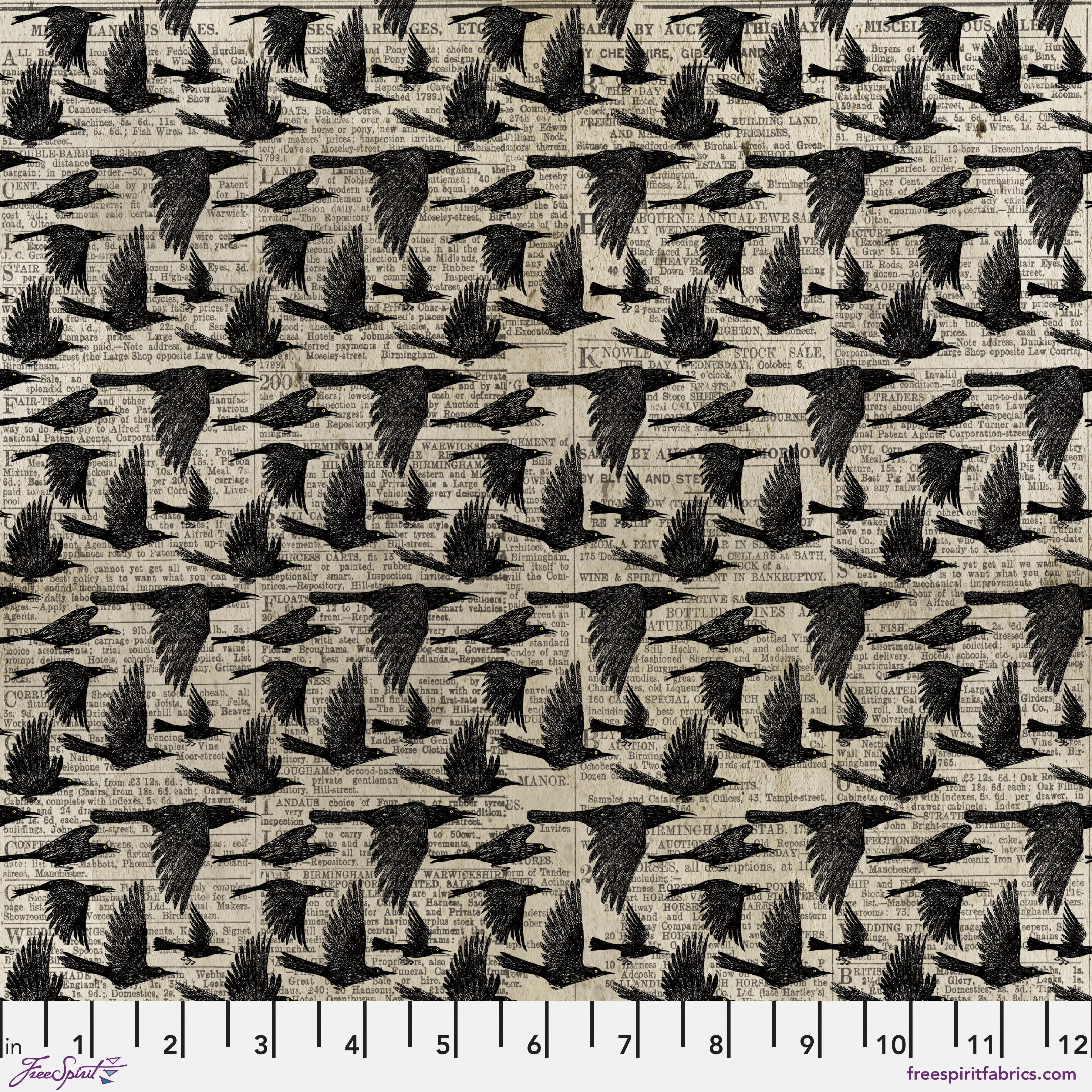 Frightful - Crows - Black