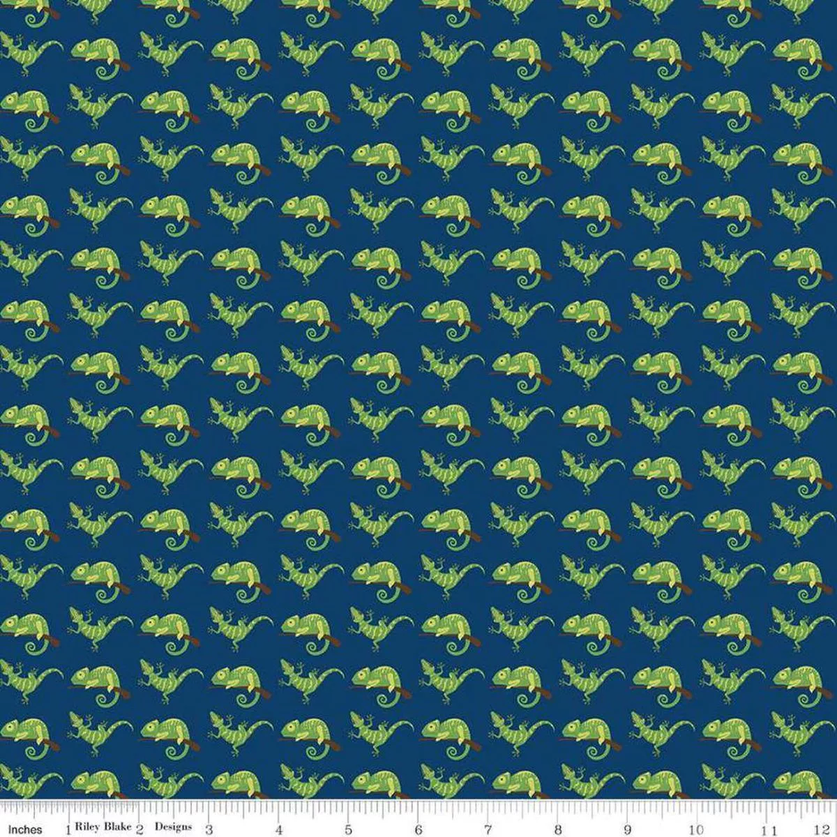 Geckos Navy by Lori Whitlock