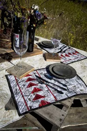 Geese In Flight Placemats Pattern
