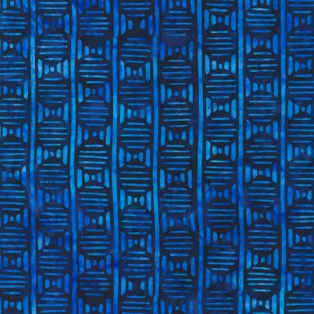 Geometric Evening Batik