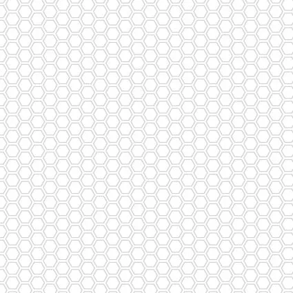 Gray Honeycomb Vintage Flora