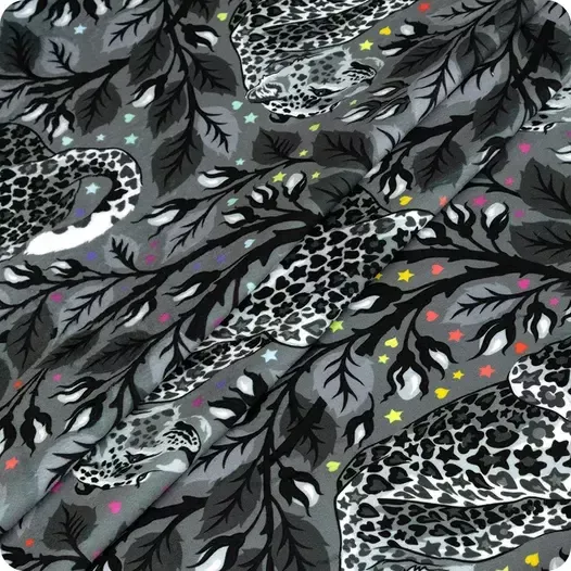 Graywork Shadow Birthmark Minky Yardage