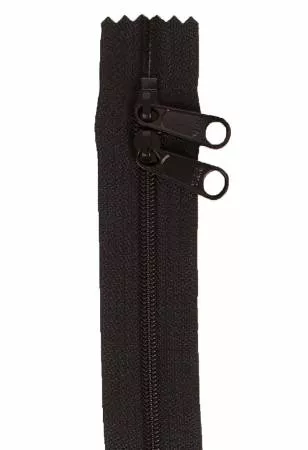 HanDbag Zipper 40in Black Double-Slide