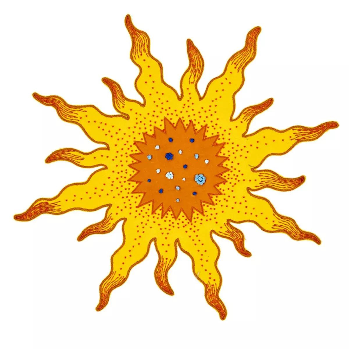 HELIOS APPLIQUE YELLOW