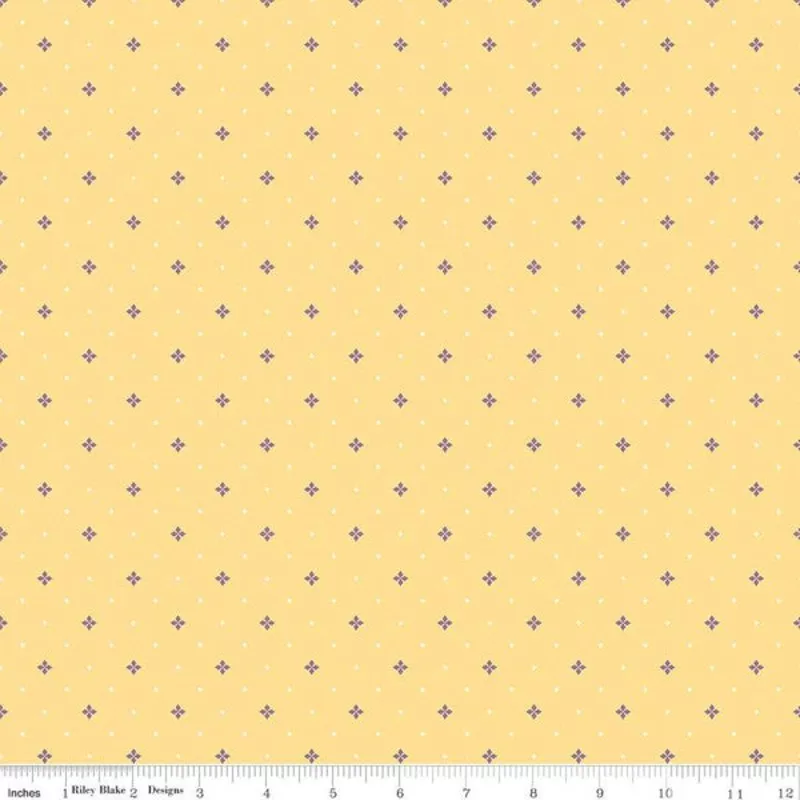 hello-spring-by-sandy-gervais-ditsy-yellow Hello Spring by Sandy Gervais: Ditsy Yellow