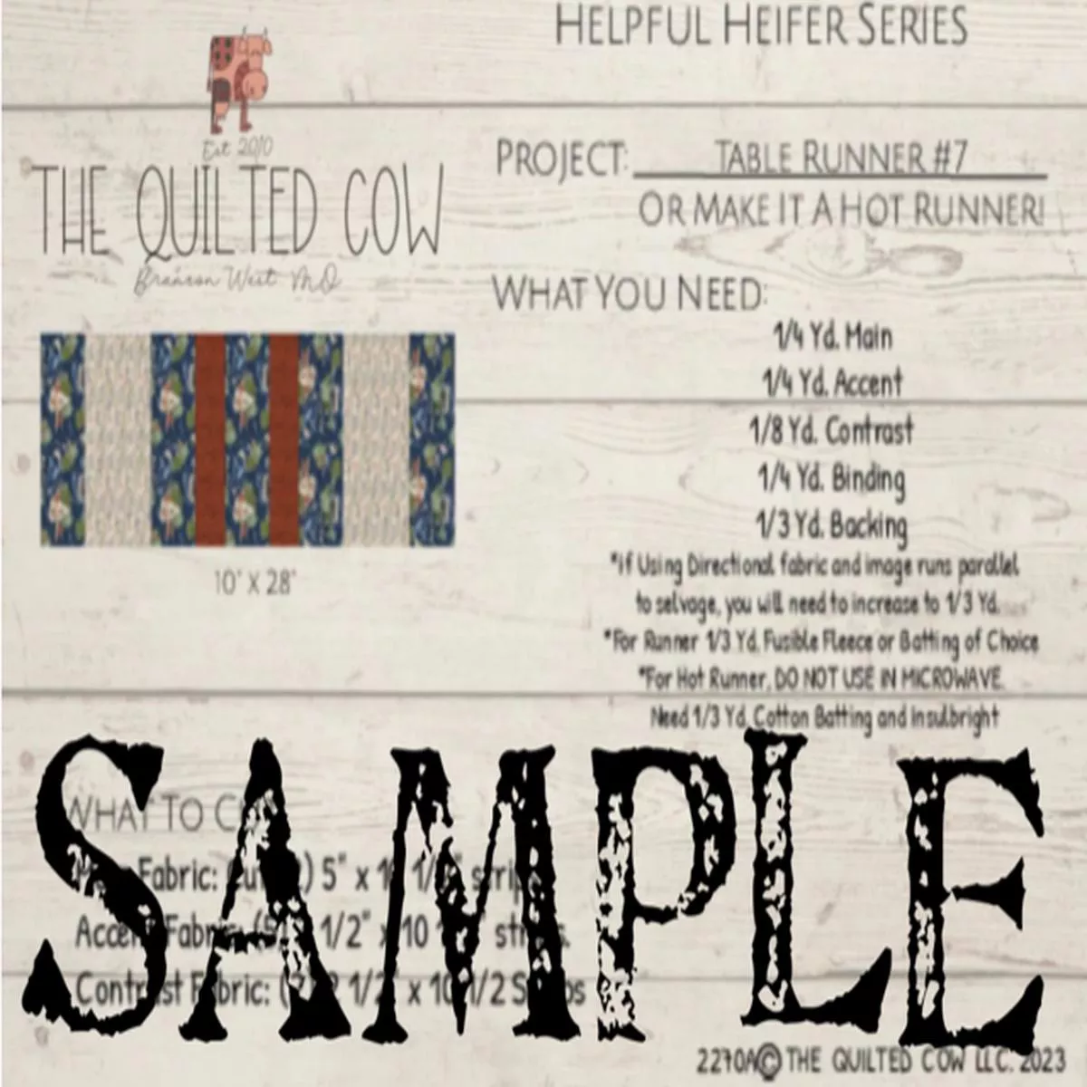 helpful-heifer-table-runner-7 Helpful Heifer Table Runner #7