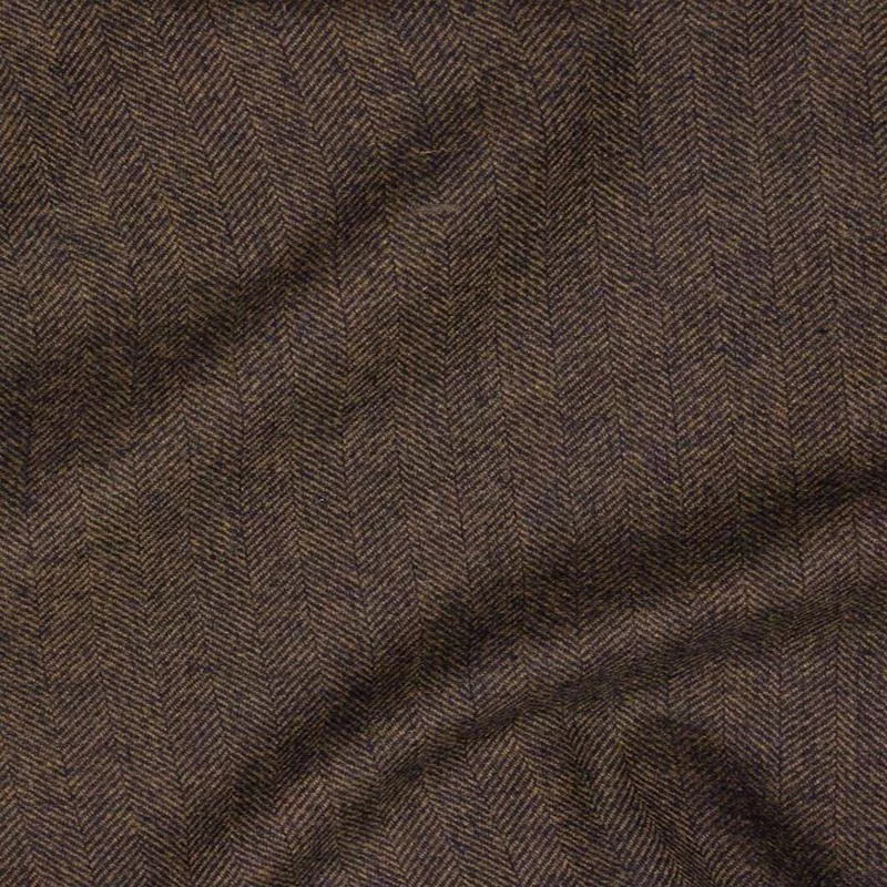 herringbone-suiting-brown-black Herringbone Suiting Brown / Black