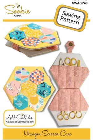 Hexagon Scissor Case Pattern