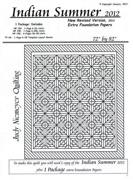 Indian Summer Foundation Paper 2012