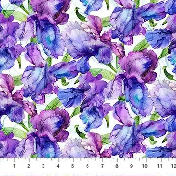 Infatuation - Packed Iris White Multi