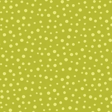 Irregular Dots - Dark Lime
