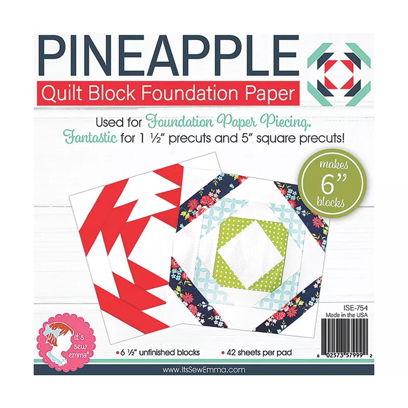 ISE 754 6" Pineapple Foundation Paper