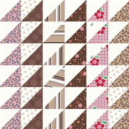Ivory Triangle Stripe Cheater