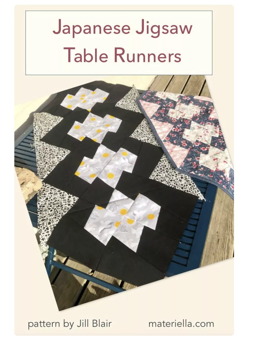 japanese-jigsaw-table-runner-pattern Japanese Jigsaw Table Runner Pattern
