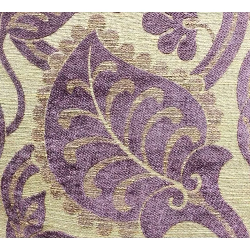 Lavender Leaves Chenille Lavender