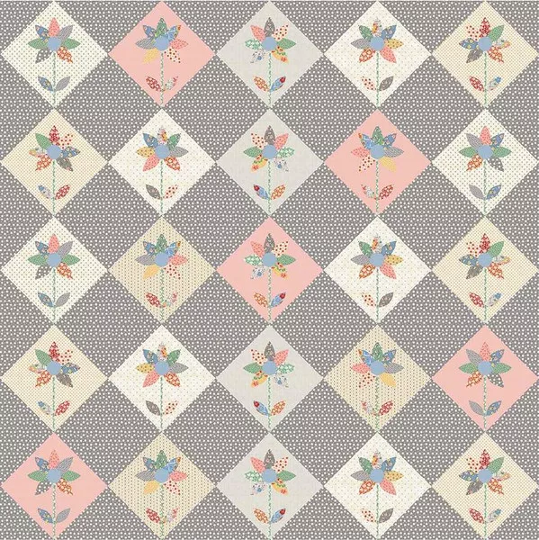 leonie-bateman-daisy-chains-quilt-pattern Leonie Bateman Daisy Chains Quilt Pattern