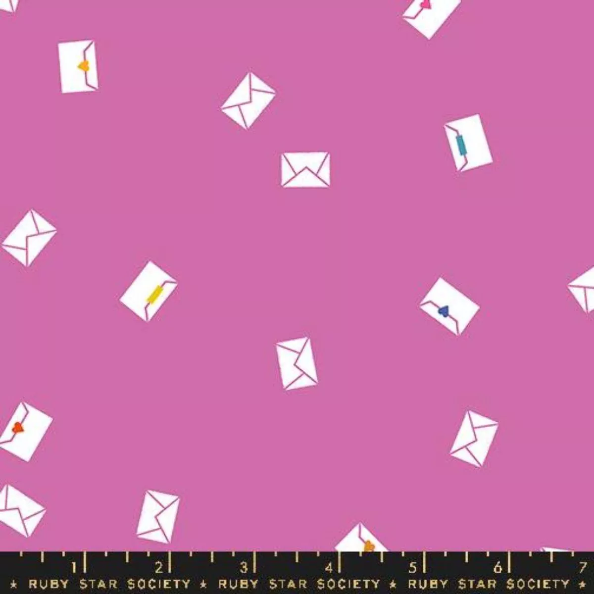 Letters Heliotrope by Ruby Star Society