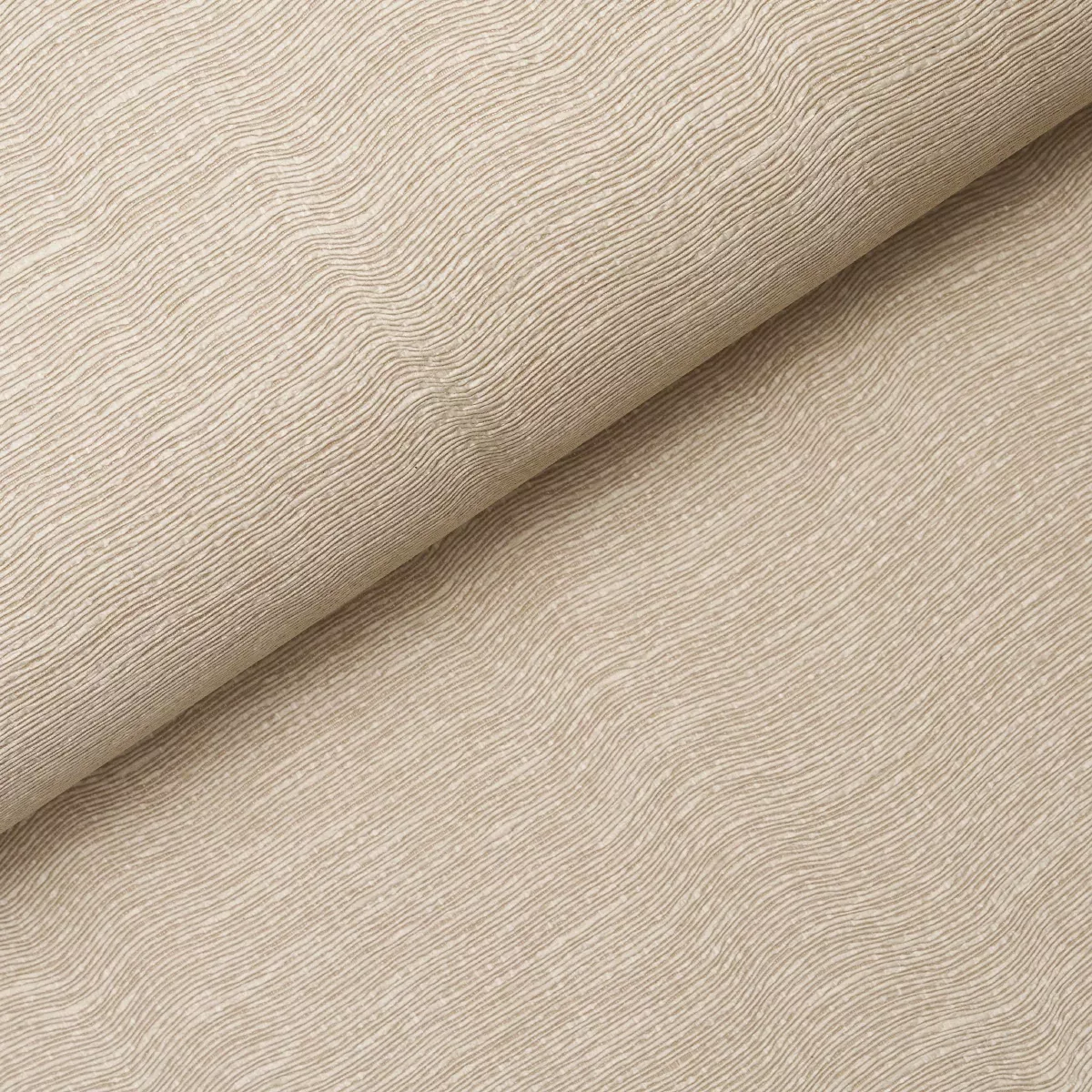 LINEN PLISSÃ‰ WALLCOVERING ALABASTER