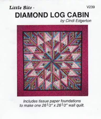 Little Bits Diamond Log Cabin