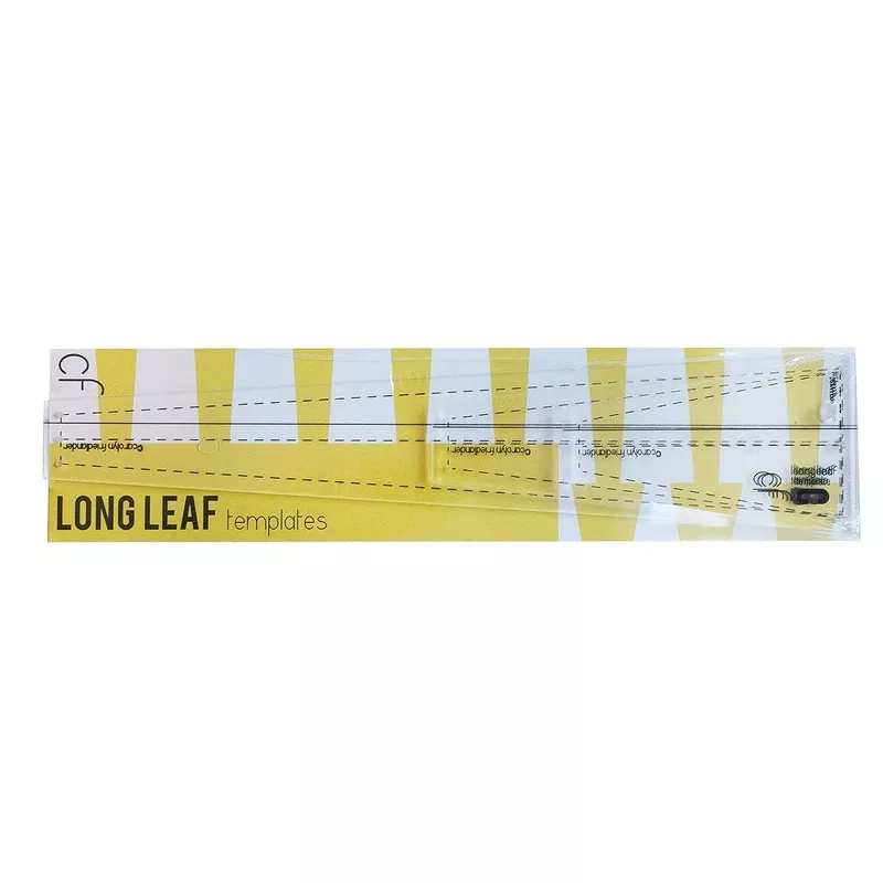 long-leaf-acrylic-template-set Long Leaf Acrylic Template Set