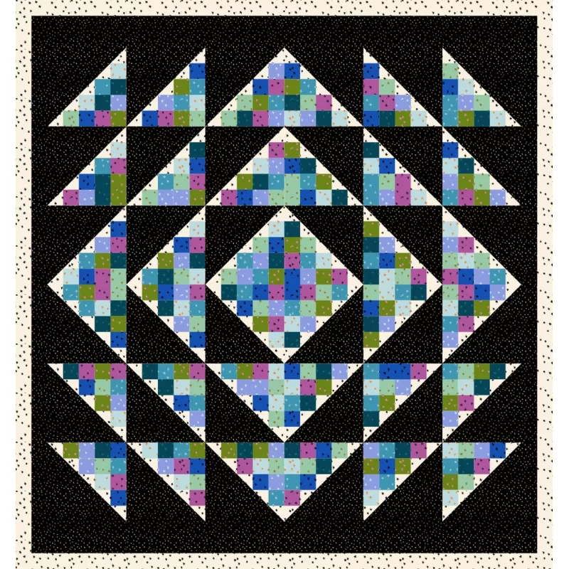 loriann-quilt-kit-cool-starry LoriAnn Quilt Kit – Cool Starry