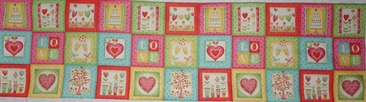 Love Heart Labels Panel