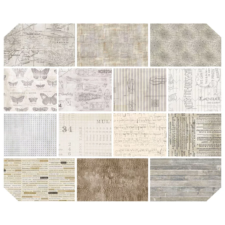 Low Volume - Fat Quarter || Eclectic Elements