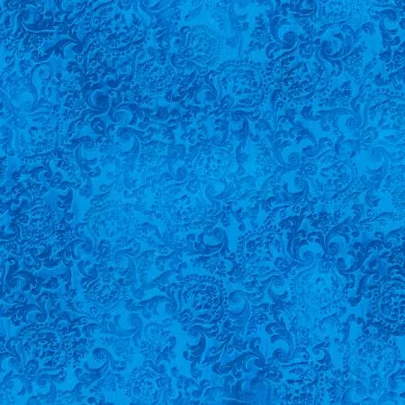 Maison Embossed Scroll Blue JB703-BL5