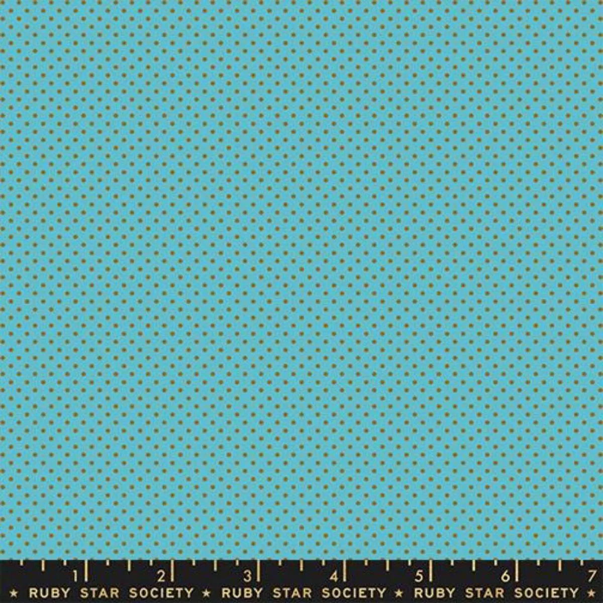 Micro Dot Turquoise by Ruby Star Society