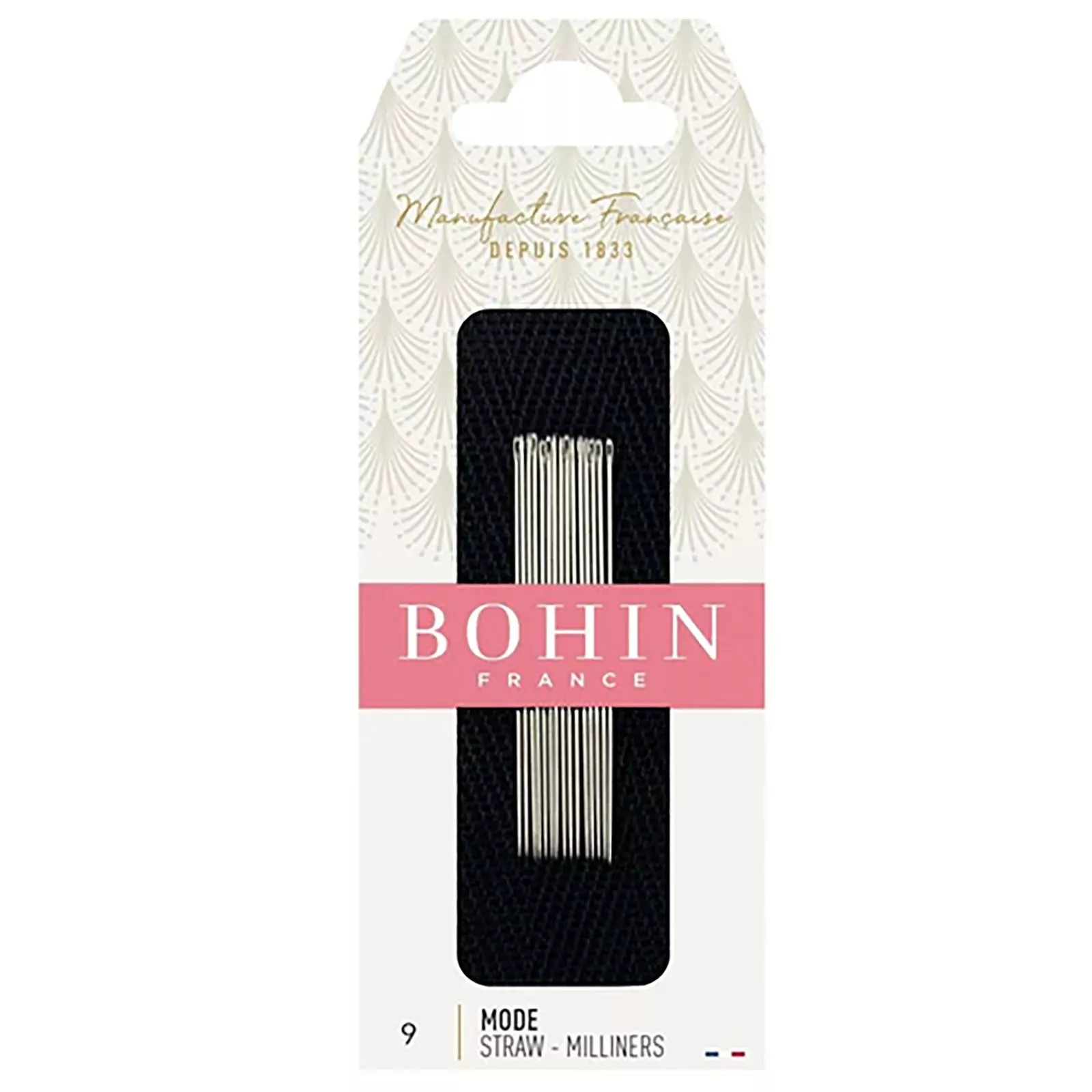 milliners-straw-needles-sz-9bohin-00621 Milliners- Straw Needles sz 9Bohin 00621
