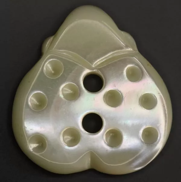 MOP Ladybug Button 11/16 inch or 3/4 inch
