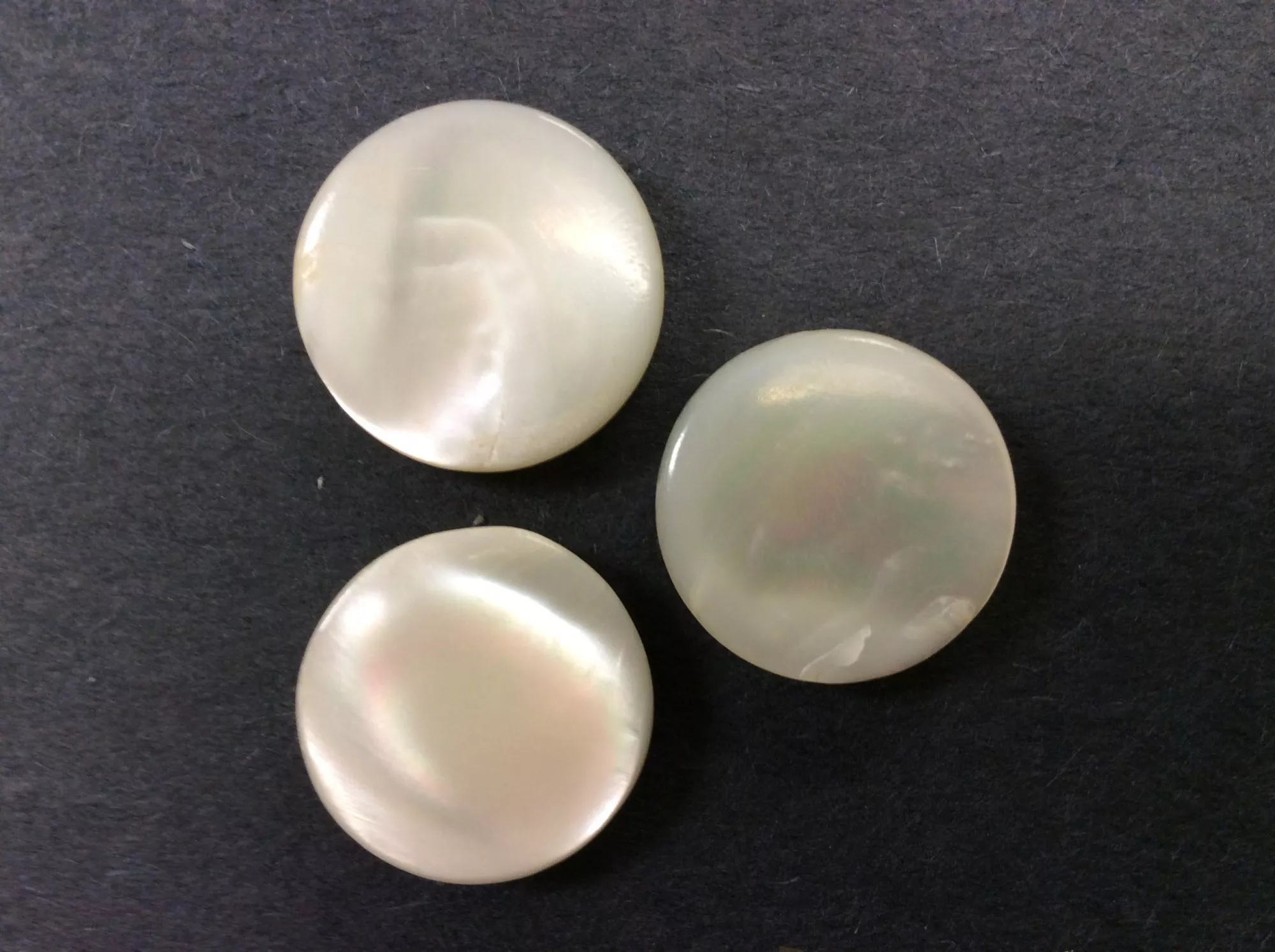 MOP Shank Button 3/4 inch