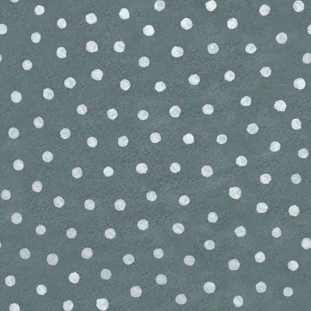 Navy Polka Dots