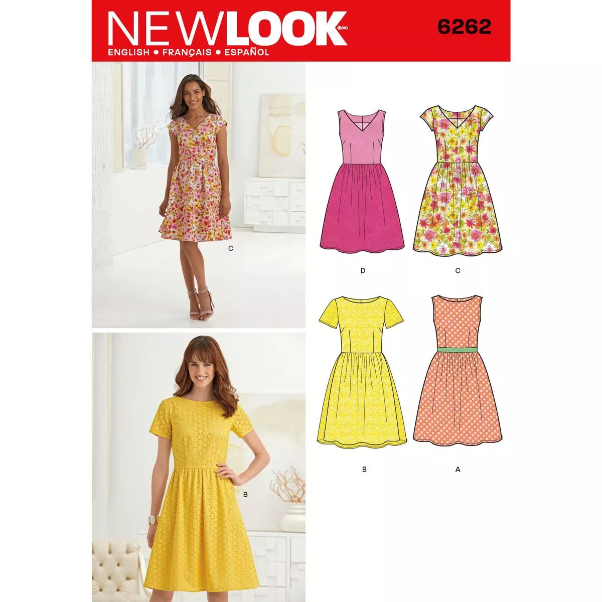 New Look Sewing Pattern 6262