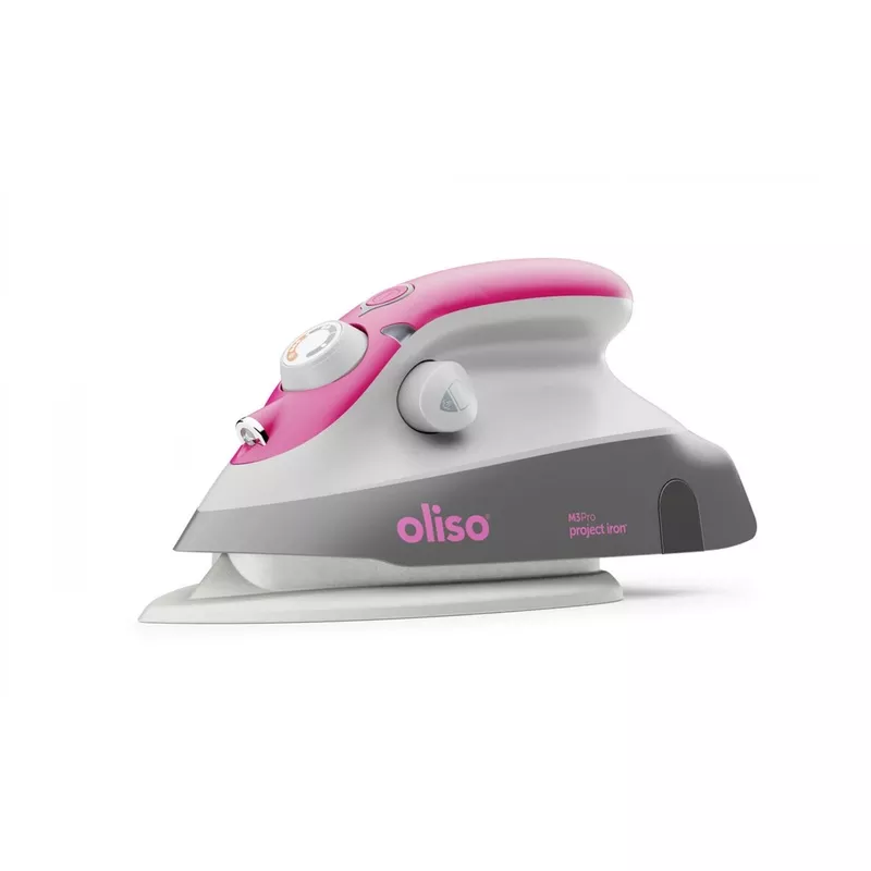 oliso-mini-iron-with-trivet-raspberry Oliso Mini Iron With Trivet Raspberry