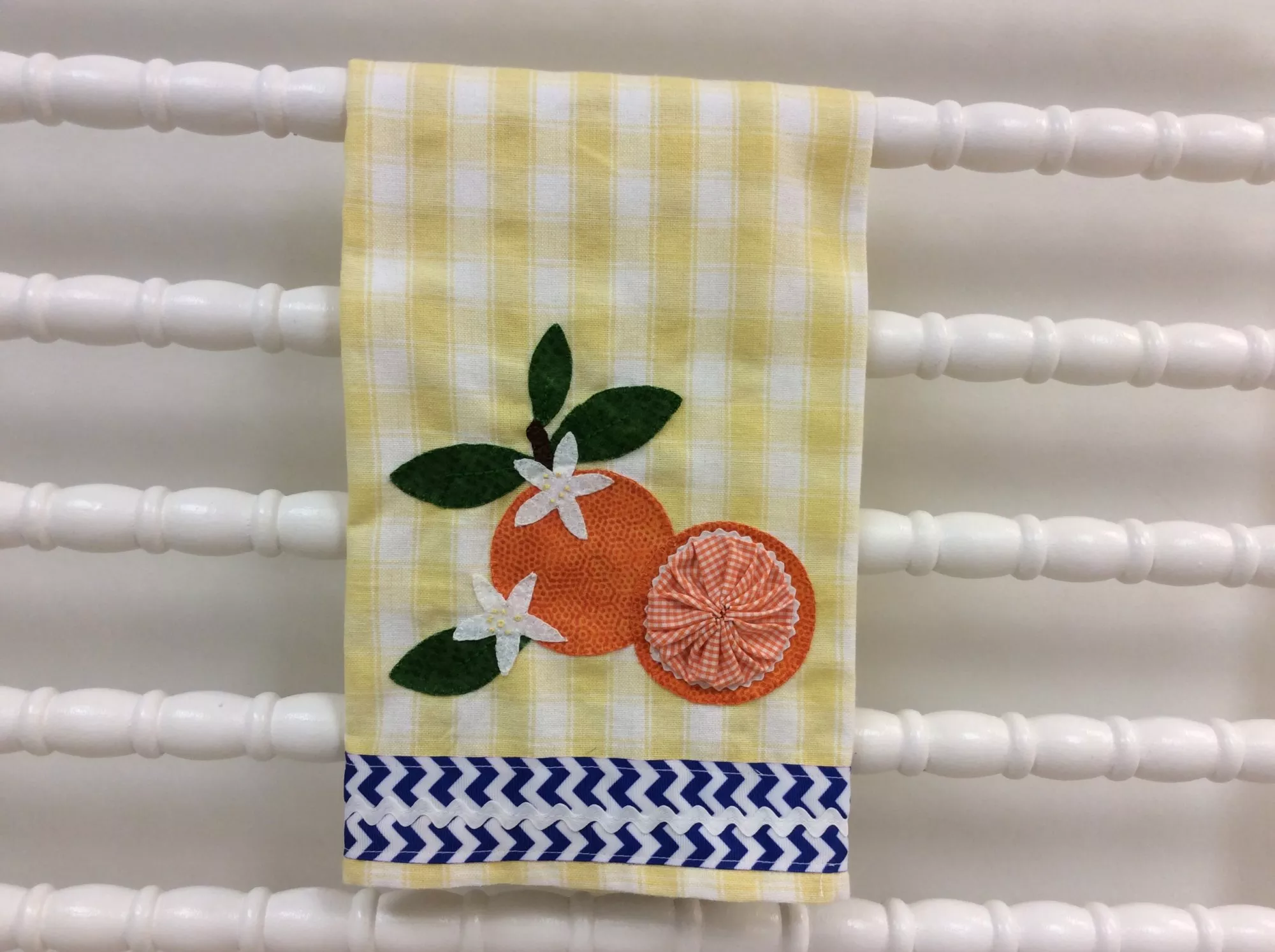 Oranges Tea Towel Kit