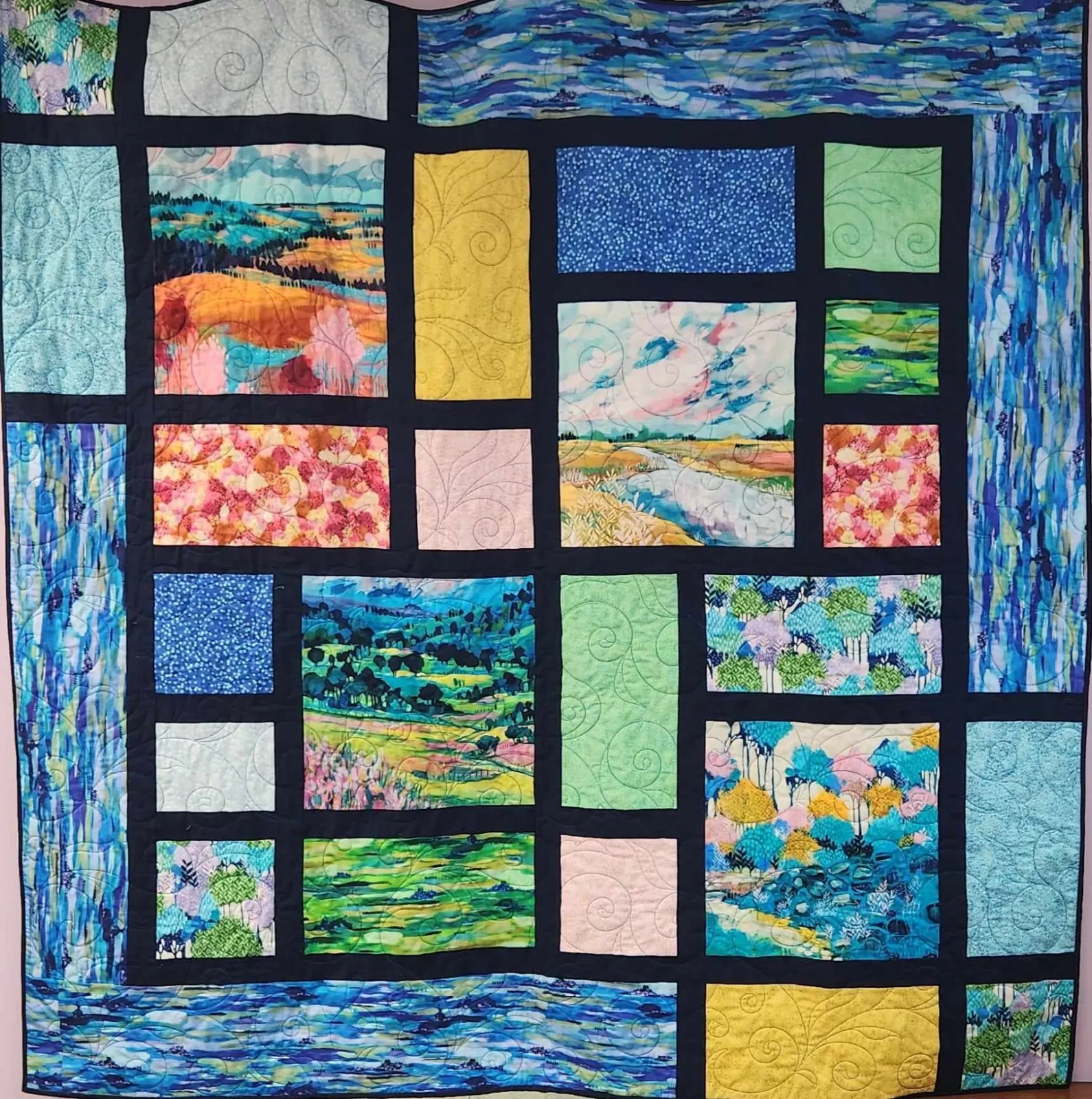 painterly-trees-quilt-kit Painterly Trees Quilt Kit