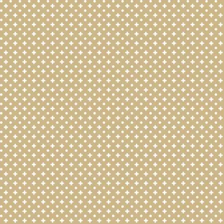 Parchment Geo 2.5in repeat