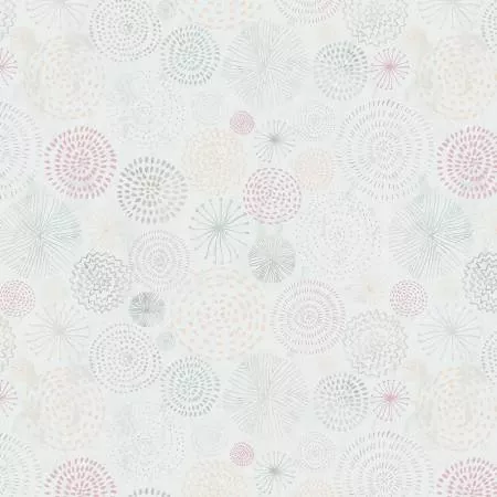 Pearl Circle Doodles 6in repeat