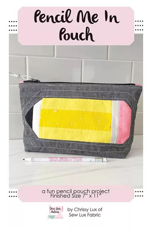 Pencil Me In Pouch Pattern