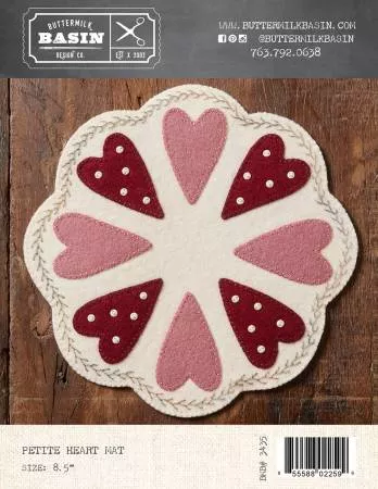Petite Heart Mat