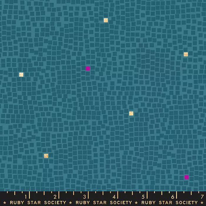 Pixel Teal RS1046 38 Ruby Star