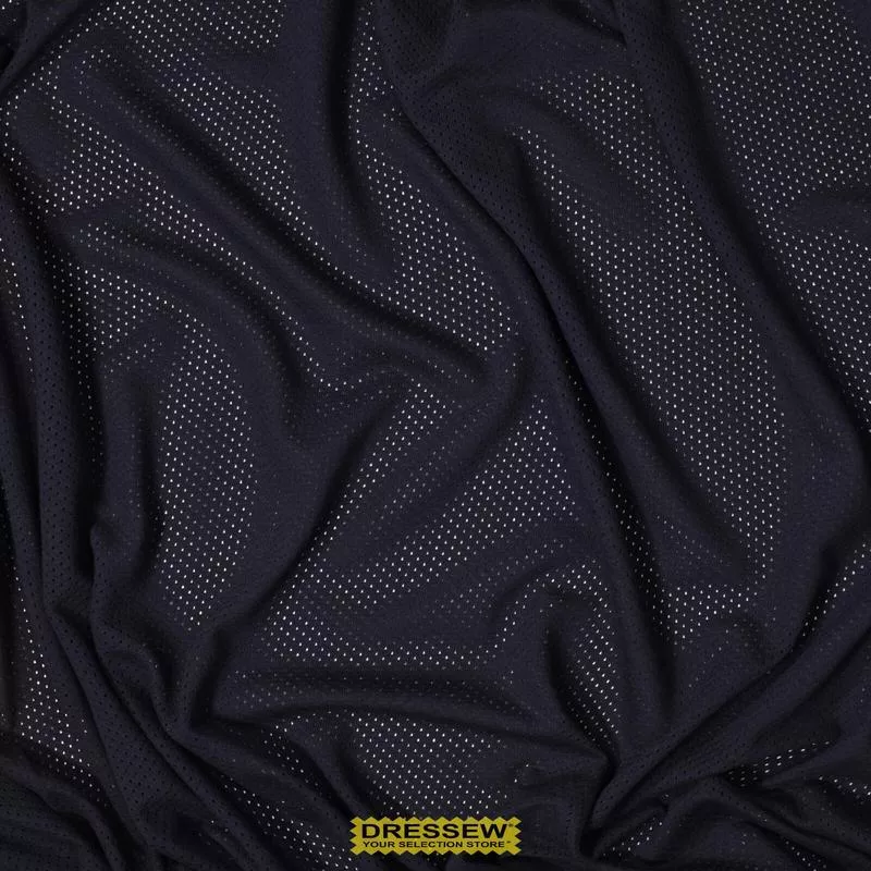 Pointelle Mesh Navy